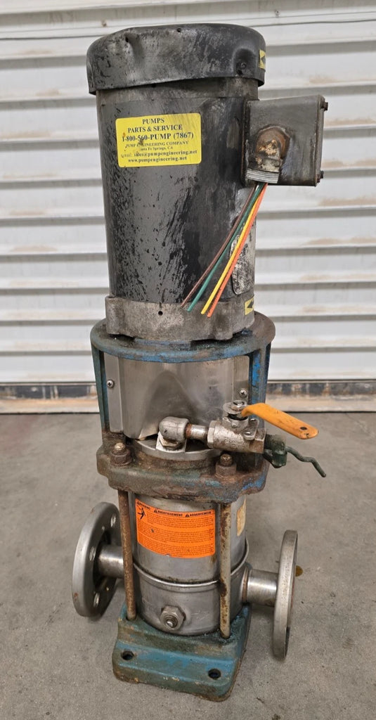 Goulds 3SV6FD4F20 e-sv Stainless Vertical Water Pump Liquid End Multistage