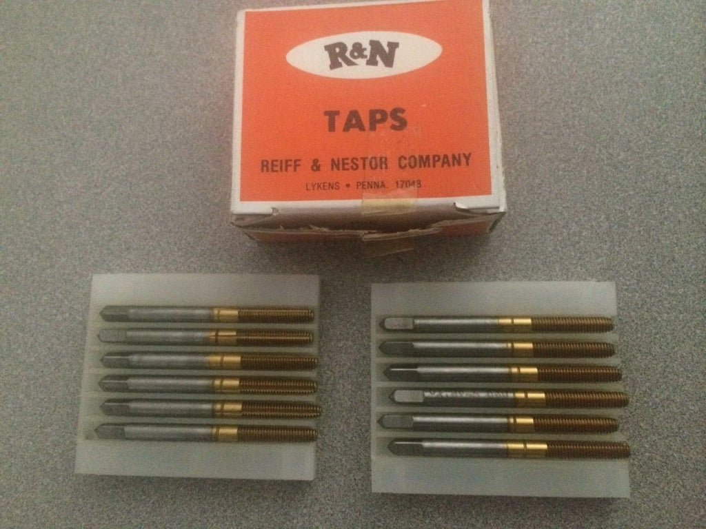 2 Pcs Reiff Nestor R&N ThreadFormer HSS D-10 Metric Tap M4 x 7 Bott New 4987-1