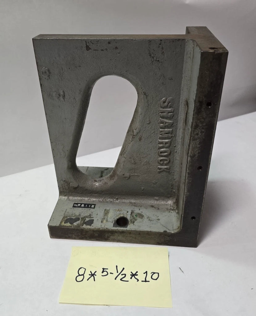 Angle Block 8 x 5-1/2 x 10 Heavy Duty Machinist Tool Mill Milling Machine Steel