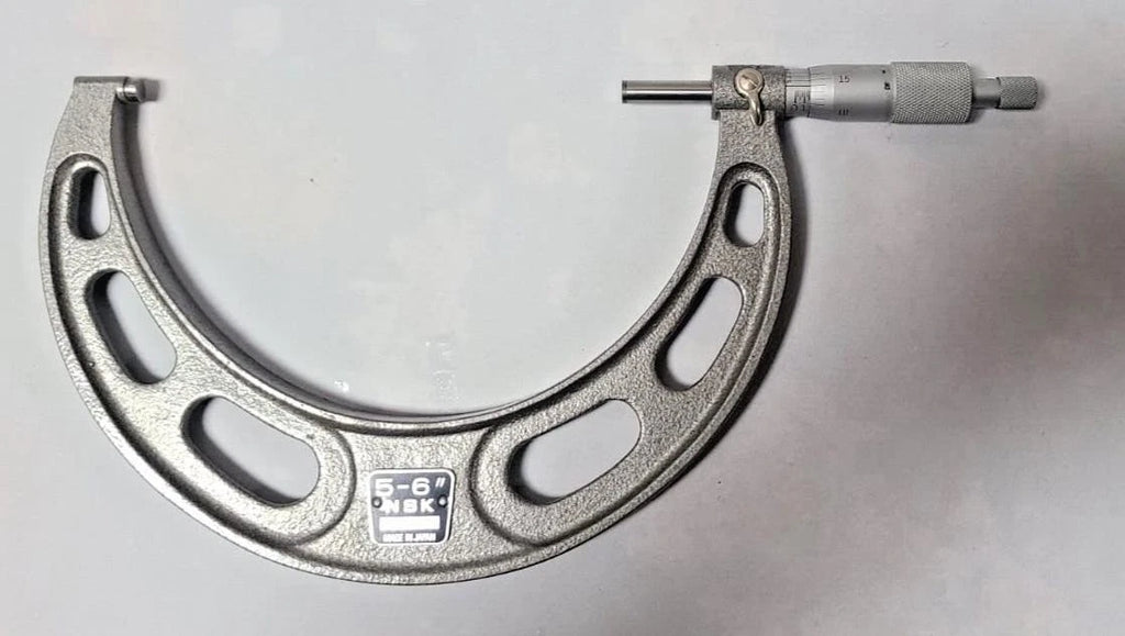NSK 5-6" Outside Micrometer Made in Japan