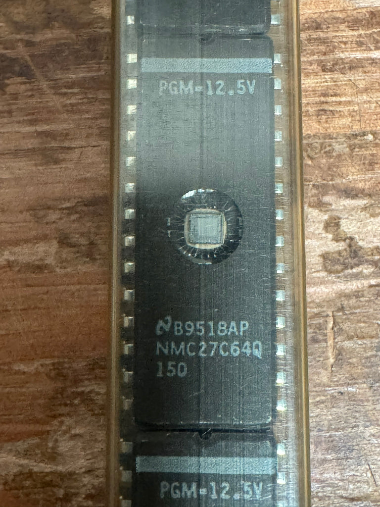 Lot of 12 Pcs NMC27C64Q 150 UV EPROM 8K x 8 150ns 28-Pin DIP 46516-01