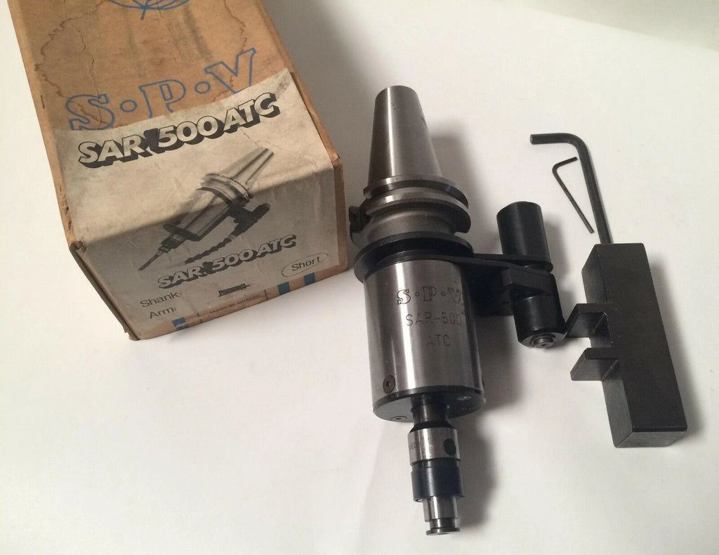 New Reverse Tap Holder S.P.V SAR-500 ATC Tapping Head M1-M5 1400 RPM Sweden Made