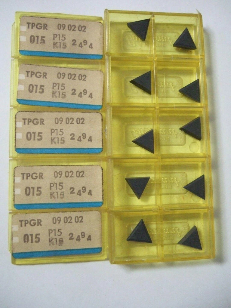 SANDVIK Coromant TPGR 015 P15 K15 Lathe Carbide Inserts 10 Pcs New