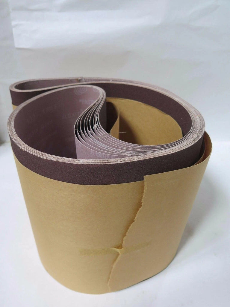 10 x 70" Carborundum Fastcut Resin Cloth Belts Grit 100 Qty 10 Brand New