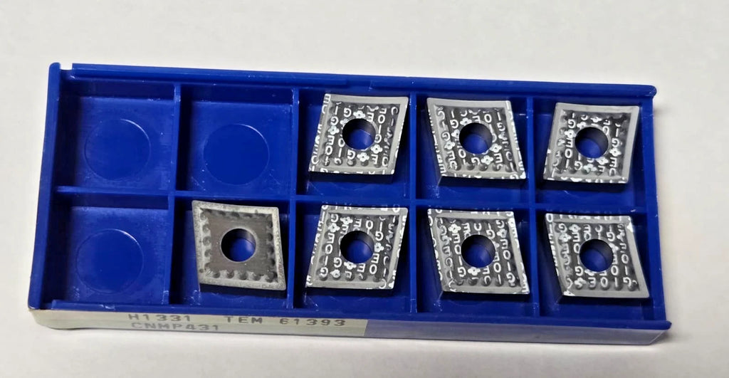 CNMP 431 CNMG G10E Lathe Mill Carbide Inserts 7 Pcs New
