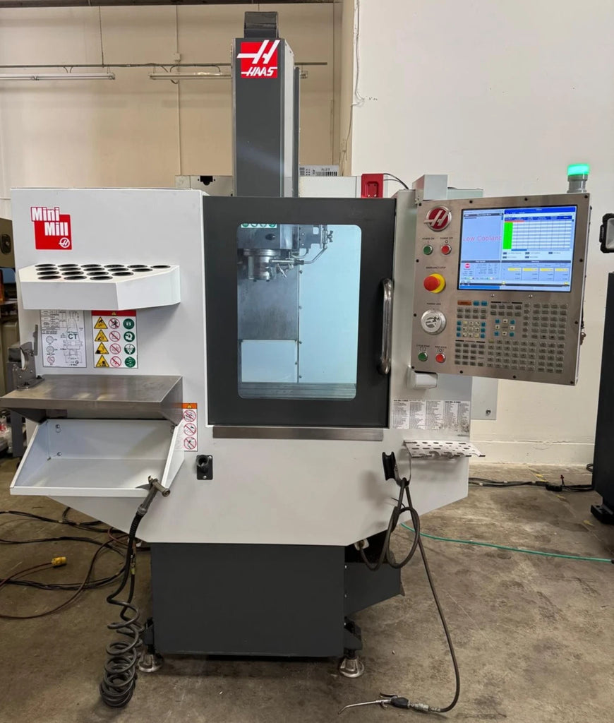 HAAS MINI MILL CNC Vertical Machining Center VMC 2017 4TH Axis Ready Low Hours