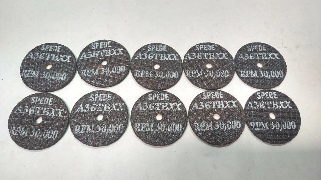 2x1/16x1/4 Spedecut Abrasive Grinding Cut-Off Disc Wheel A36 TBXX USA 10Pcs