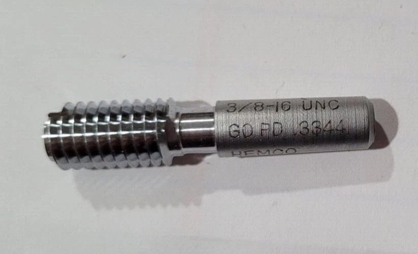 3/8-16 UNC Thread Plug GO P.D. .3344 Hemco Work Plug Certified