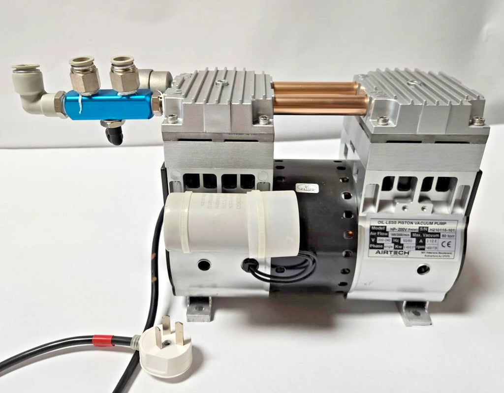 AirTech HP-200V Oil-Less Dry Rotary Piston Vacuum Pump w/ Cord