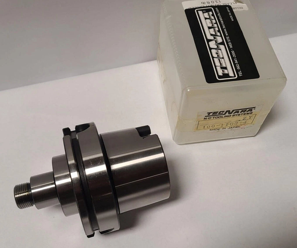 New TECNARA ER16 Collet Chuck EndMill Tool Holder CNC 100-1103-4 Japan HSK 100 A