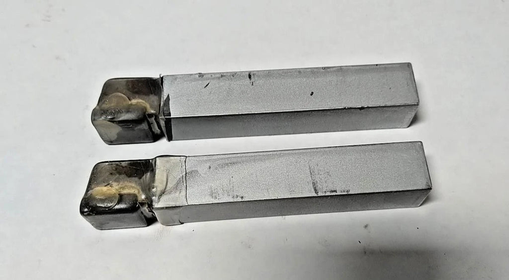 ACT Brazed Tipped Carbide Lathe Tool Bit 5/8" Shank C-10 K68 USA Made Lot of 2