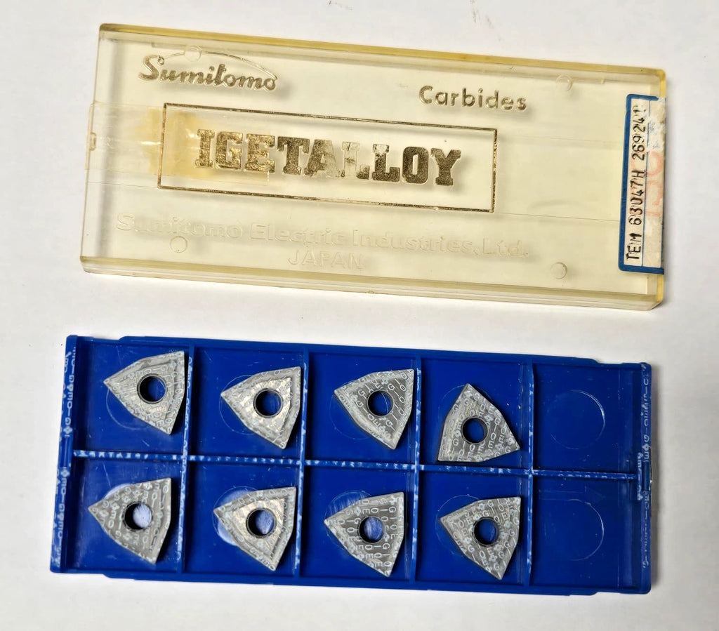 Sumitomo Igetalloy WNMG 431 E NZ G10E Lathe Mill Carbide Inserts 8 Pcs New