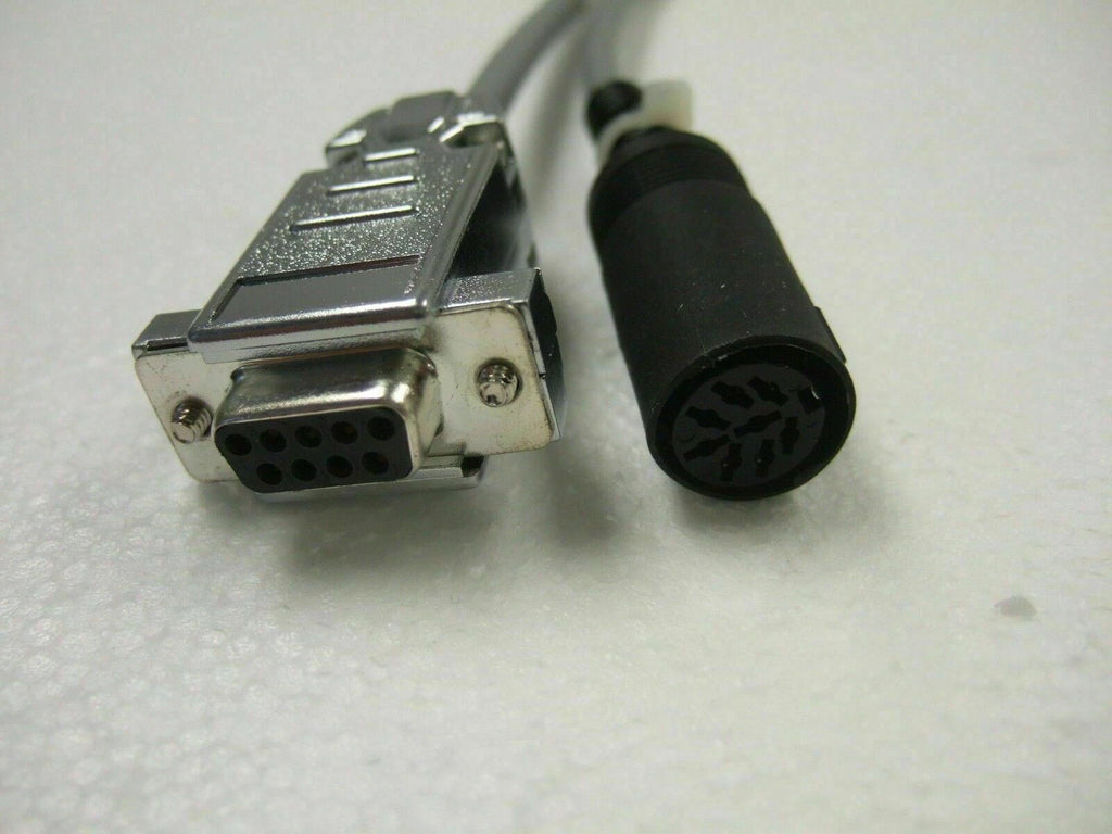 9 ft Serial Connection Cable DIN8F Female to DB9F Adapter Monitor DIN 8 DB9 F