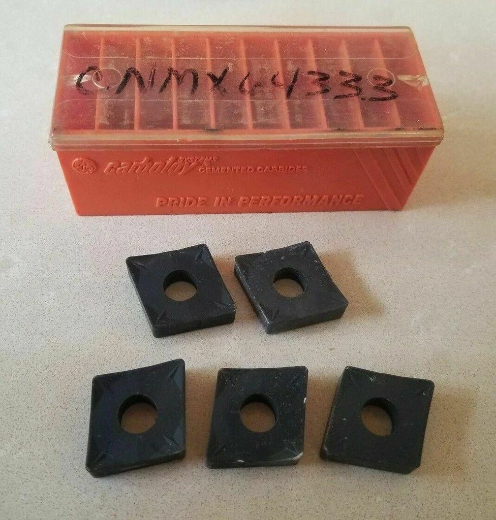 5 Pcs Carboloy Grade 570 CNMM 643E 52 130 214431 Carbide Inserts Tools