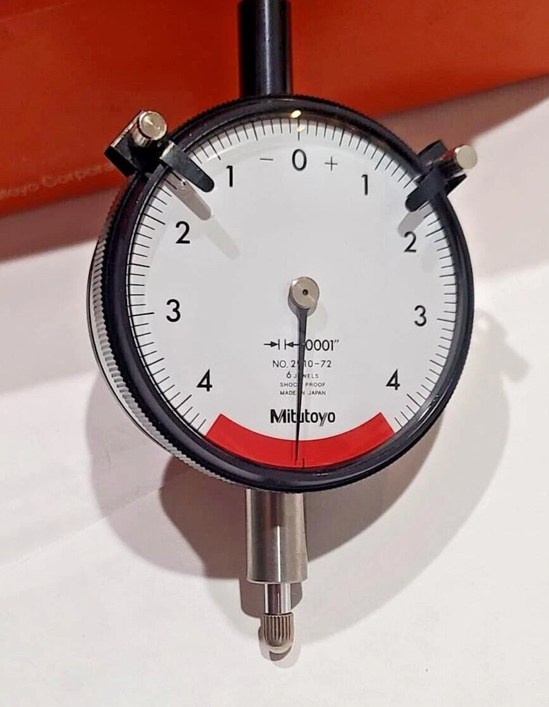 MITUTOYO 2910-72 DIAL INDICATOR .0001" .008" RANGE