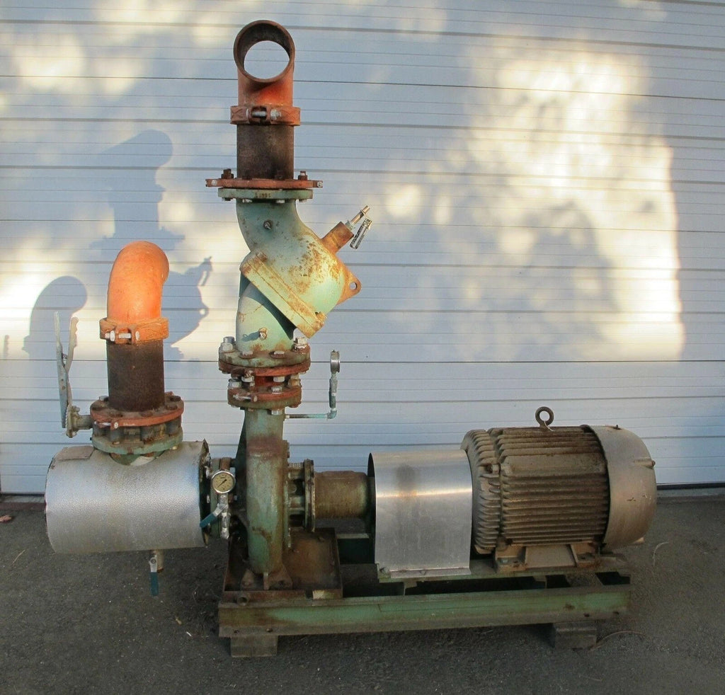 Taco FI 4011 Water End Suction Centrifugal Pump 450 GPM 40 HP Baldor Motor 2006