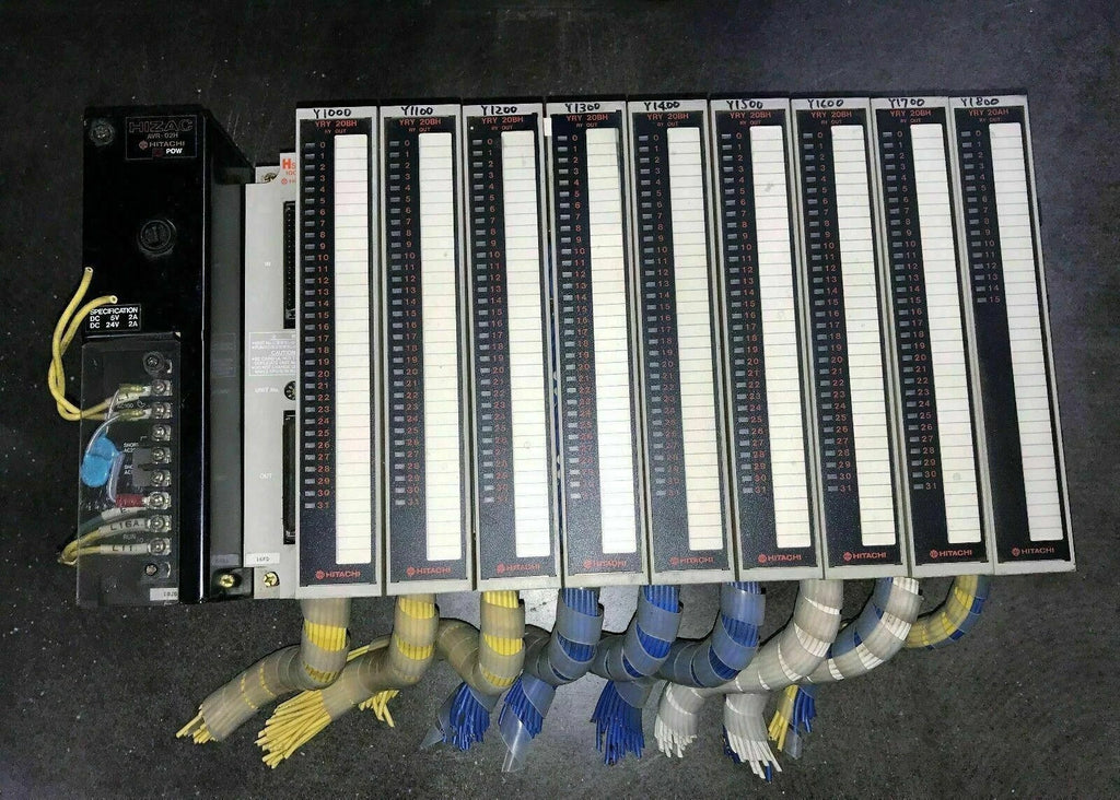 Hitachi HIZAC AVR-02H H series 10C-01H YRY-20BH Mfg No. YRY20AH 12FBC