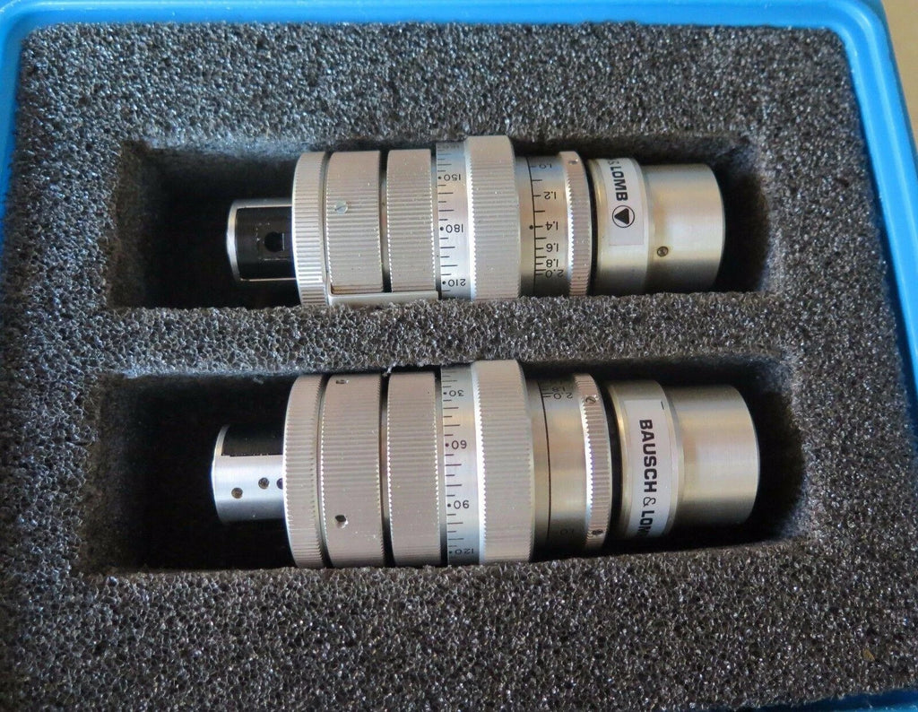 BAUSCH & LOMB Anamorphic EyePieces For The High Power Stereoviewer