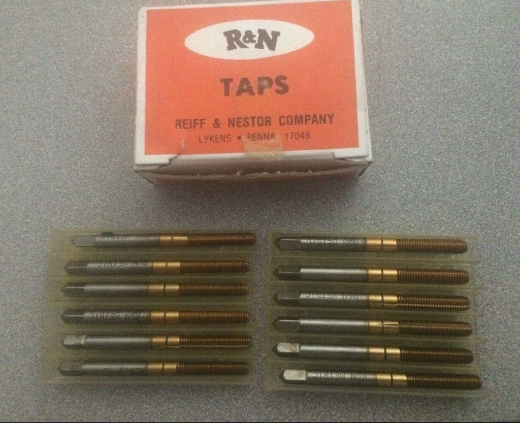 Reiff Nestor R&N ThreadFormer HSS Standard Bottom Tap 12 Pcs M5X0.8 BD4 Tin New