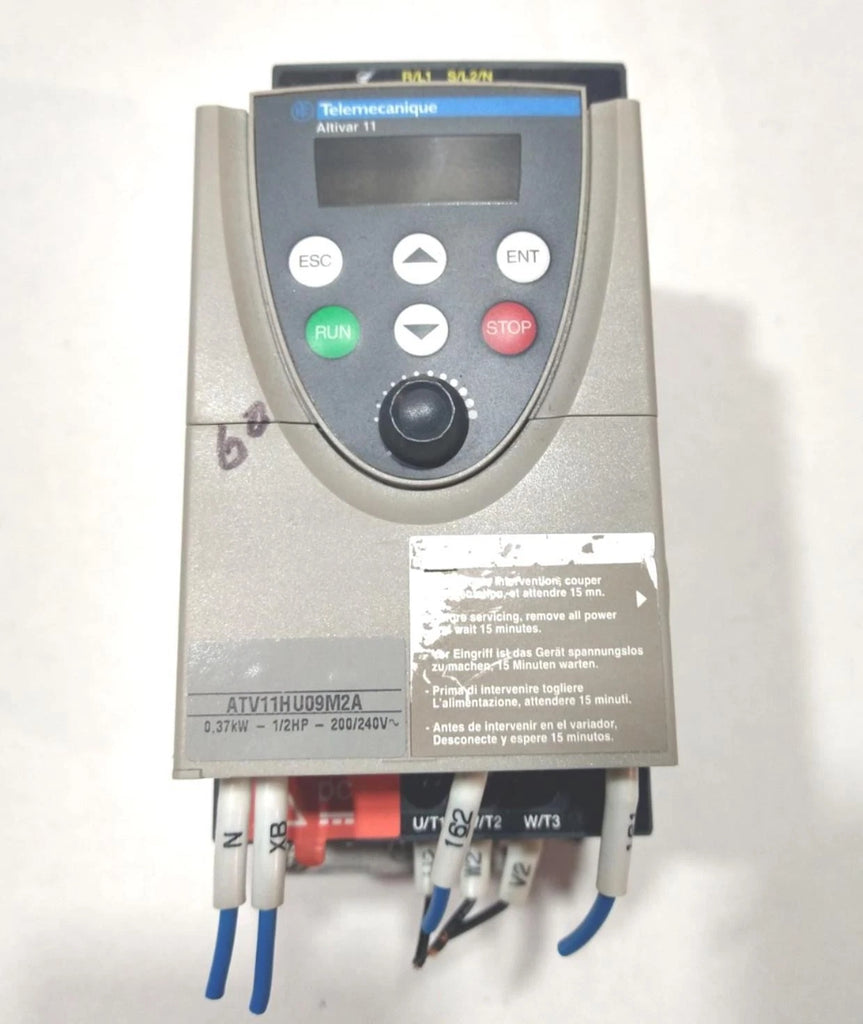 Telemecanique Altivar 11 ATV11HU09M2A 0.37kW-1/2HP 230V Schneider Electric