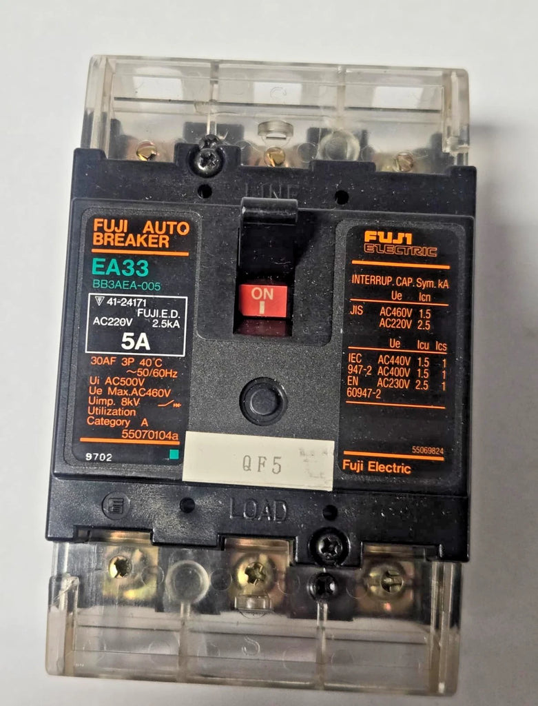 FUJI ELECTRIC EA33 AUTO BREAKER 5 A