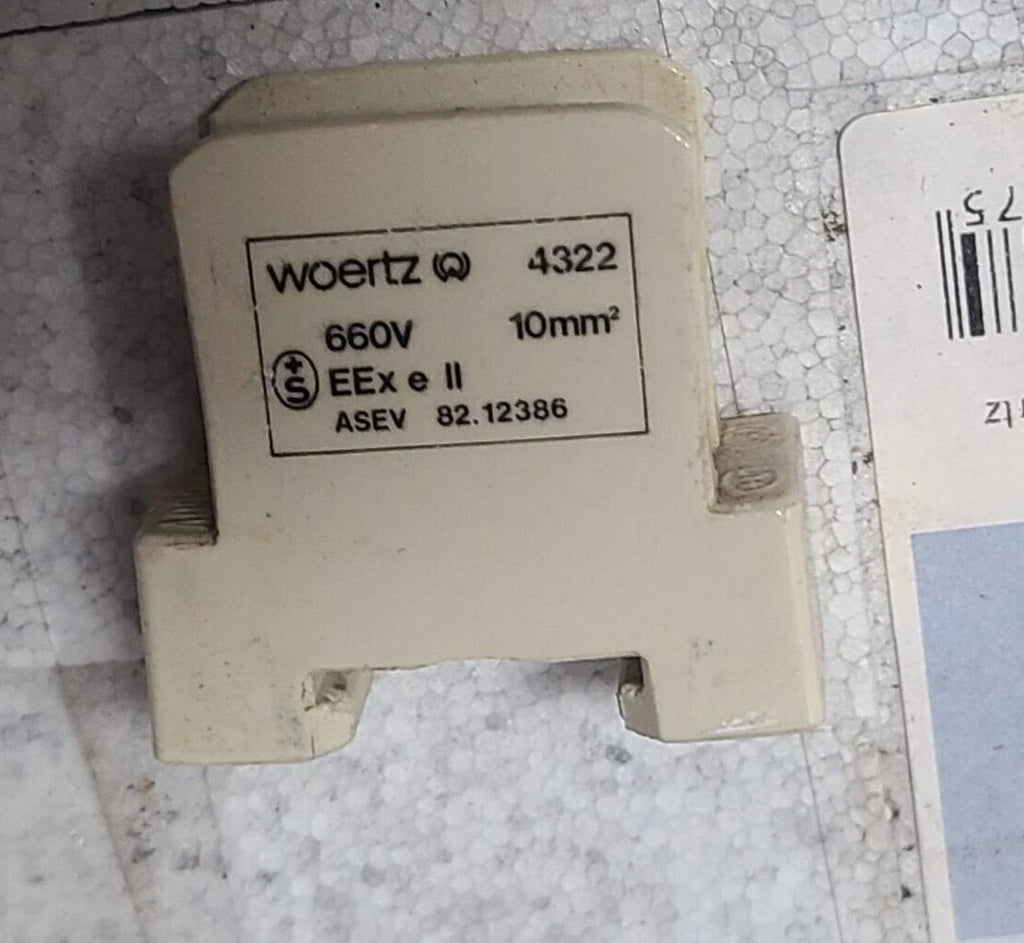 Lot of 20 New Woertz 4322 4022S 660v Junction Terminal