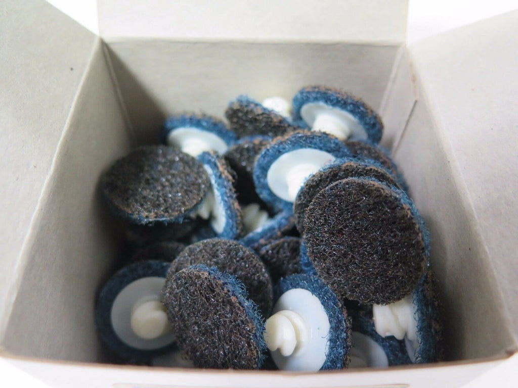 50 Pcs Standard Abrasives LOCKIT S/Cond-FE FINE 1" Disc 840183 Brand New