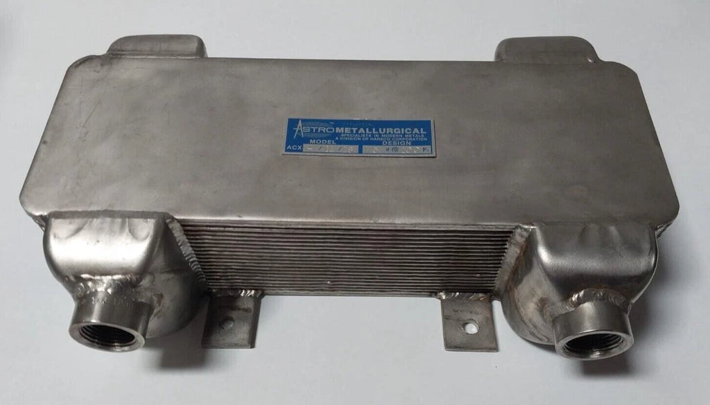 Astro Metallurgical ACX 4/12/18 Heat Exchanger 75 PSIG @ 100F Rating