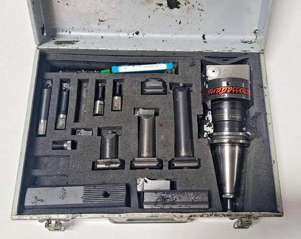 D'Andrea Italy Finish Boring Bar Head Set TRM 80 Tool Holder CNC HAAS CAT 40
