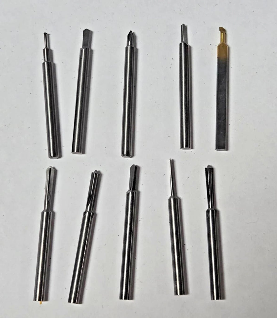 Solid Carbide Boring Bars Bits Spade Drill Lathe Machinist Tool Threading 10 Pcs