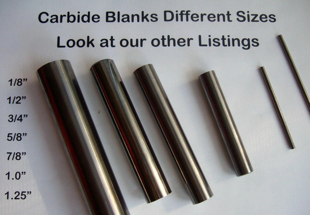 Round Solid Carbide Rod End Mill Blank Bar 0.70" Diameter x 3.70” Length