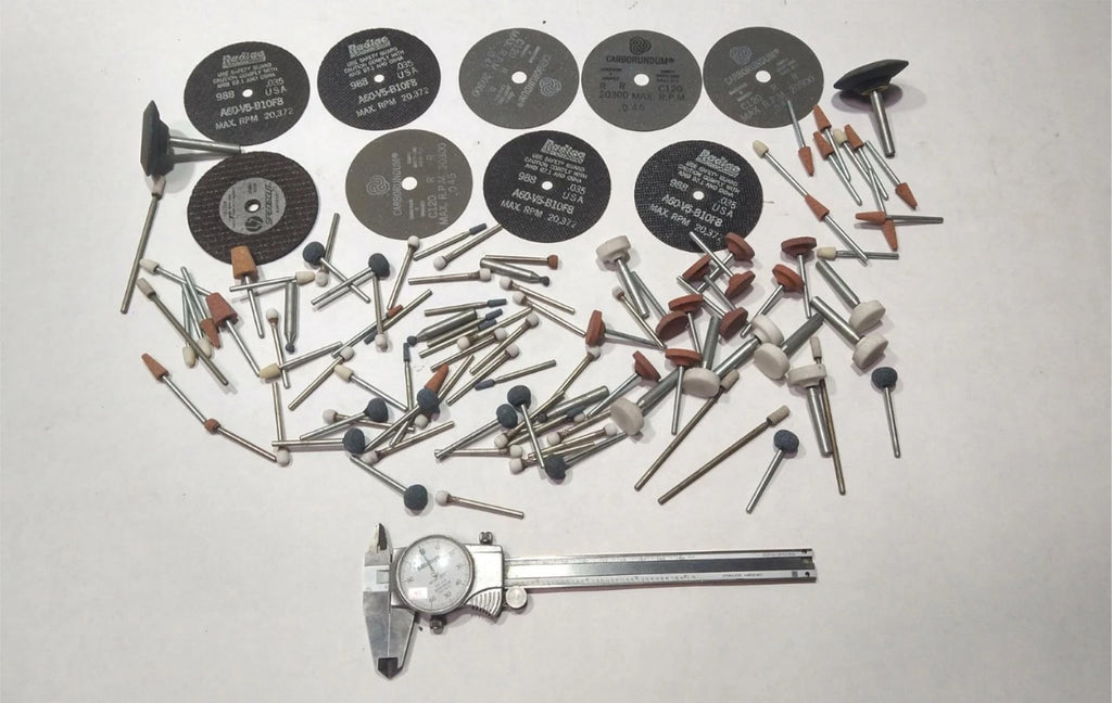 Misc Lot Abrasive Grinding Mounted Stone Grinding Cylindrical Cut-Off Wheel USA