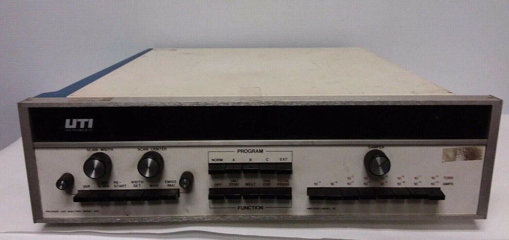 UTI Precision Gas Analyzer 100C Control Unit mass spectrometer
