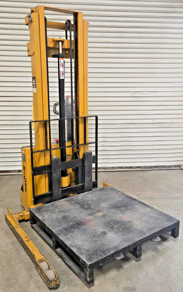Big Joe S22-116 Walkie Pallet Electric Straddle Stacker 2200LB Capacity Forklift