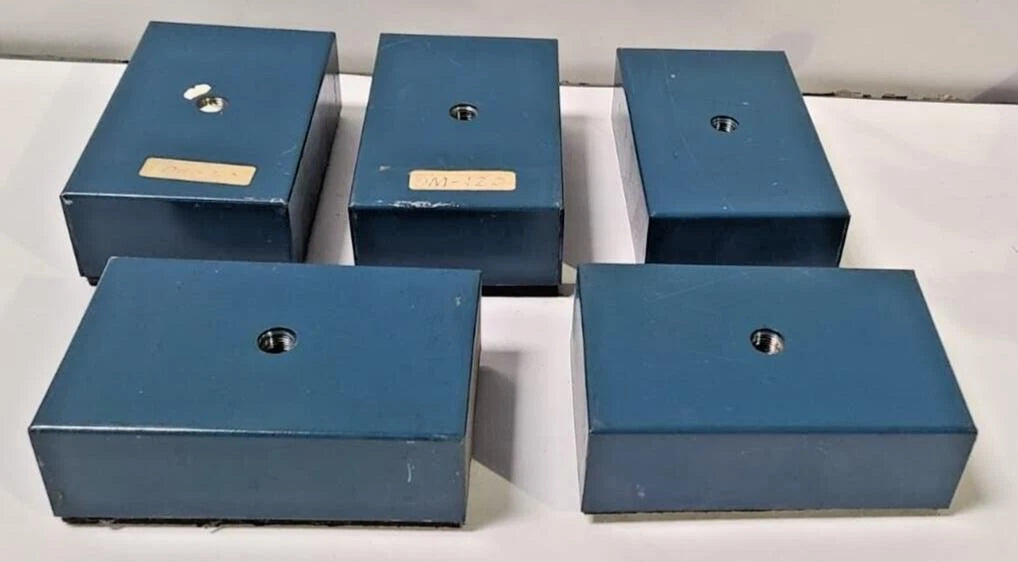 Lot of 5 Machine Base OM-120 Level Plate 3" x 5"