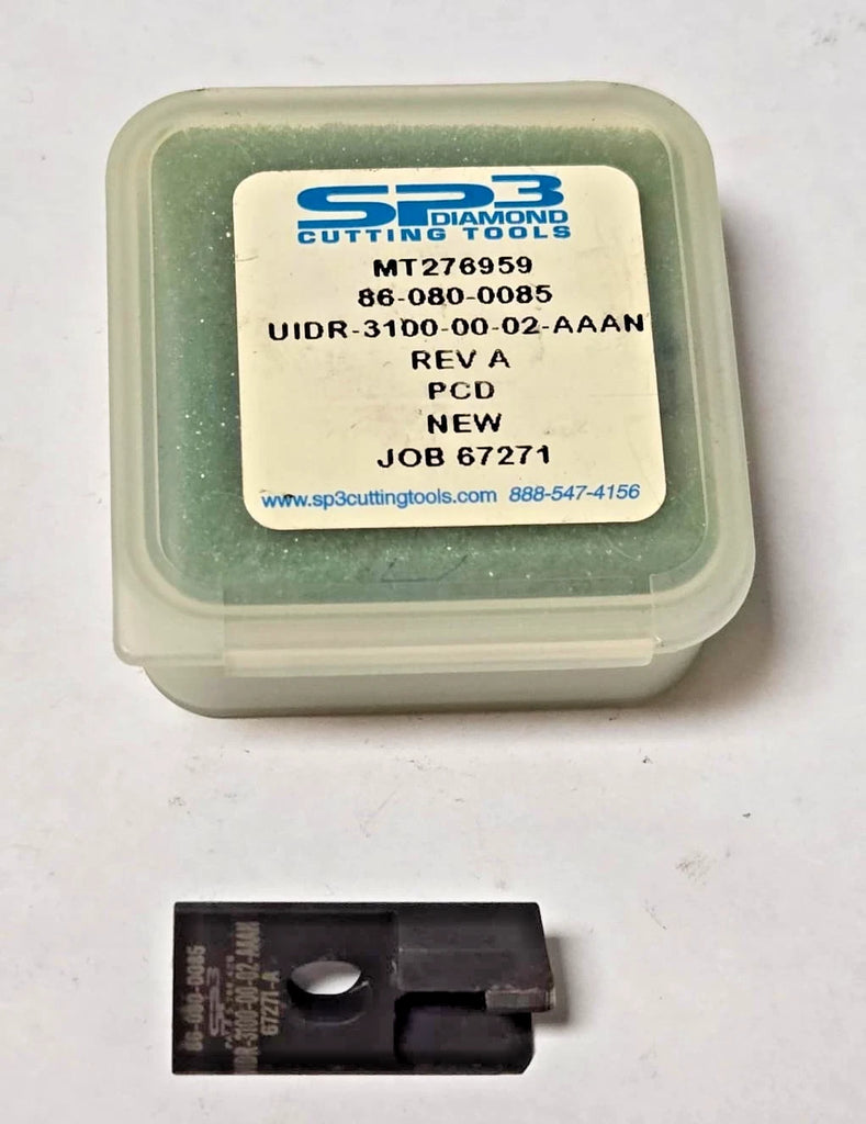 SP3 Insert Triangle Turning Diamond PCD MT276959 UIDR-3100-00-02-AAAN Rev A Tool