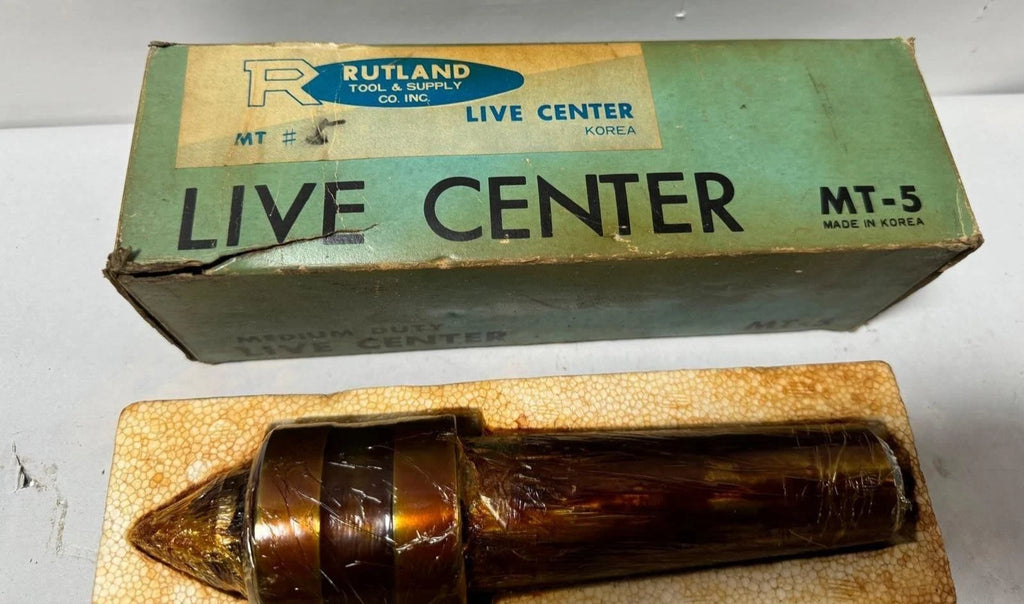 NEW Rutland MT5 LIVE CENTER MORSE TAPER 5 PRECISION LATHE LIVE CENTER