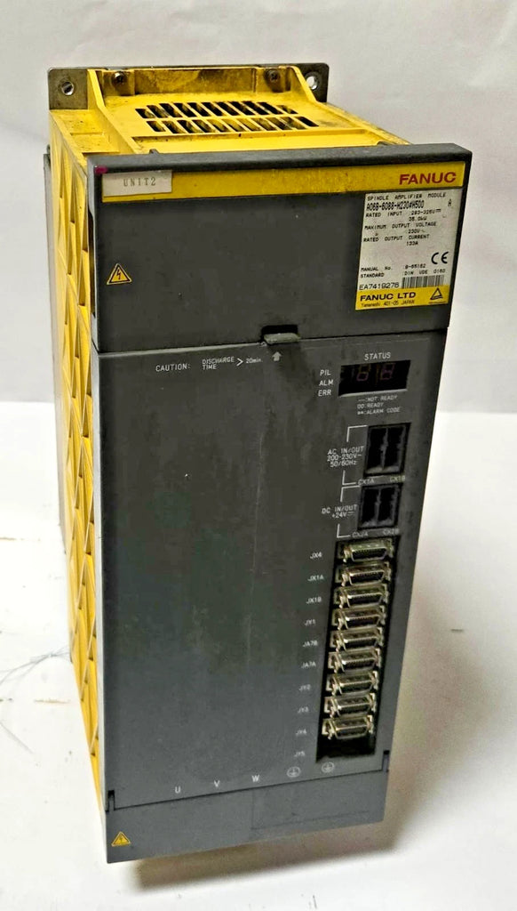 FANUC A06B-6088-H230#H500 A06B6088H230H500 SPINDLE DRIVE SPINDLE AMPLIFIER