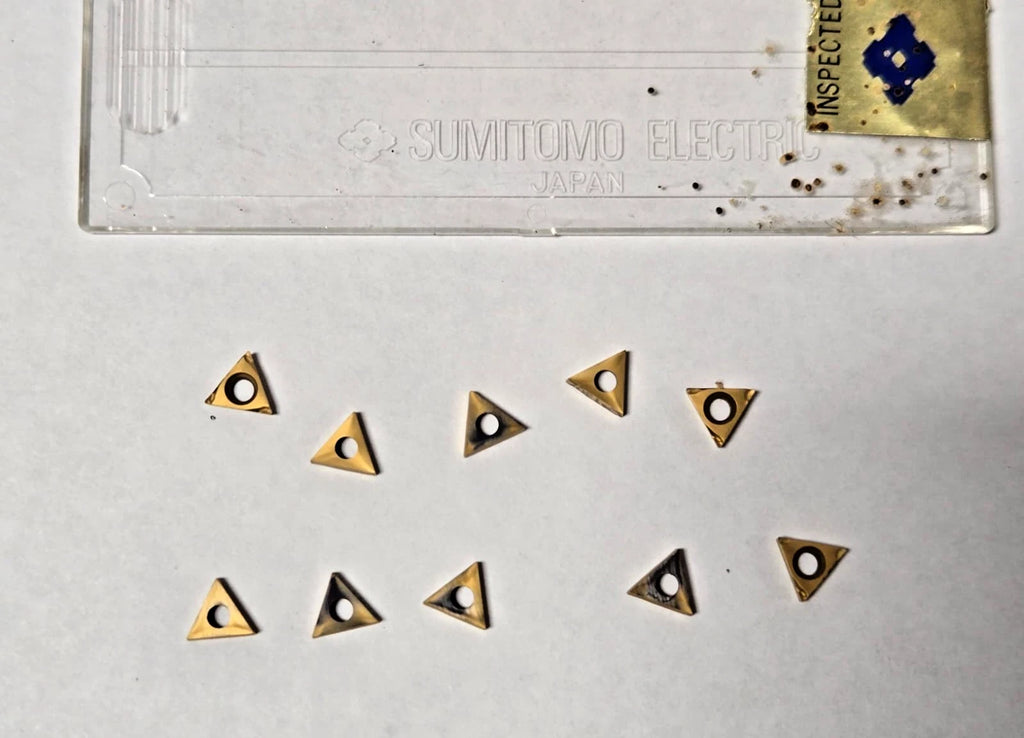 Sumitomo TBGT060102L-FW TBGP520LFW T130Z Mill Lathe Carbide Inserts 10 Pcs New
