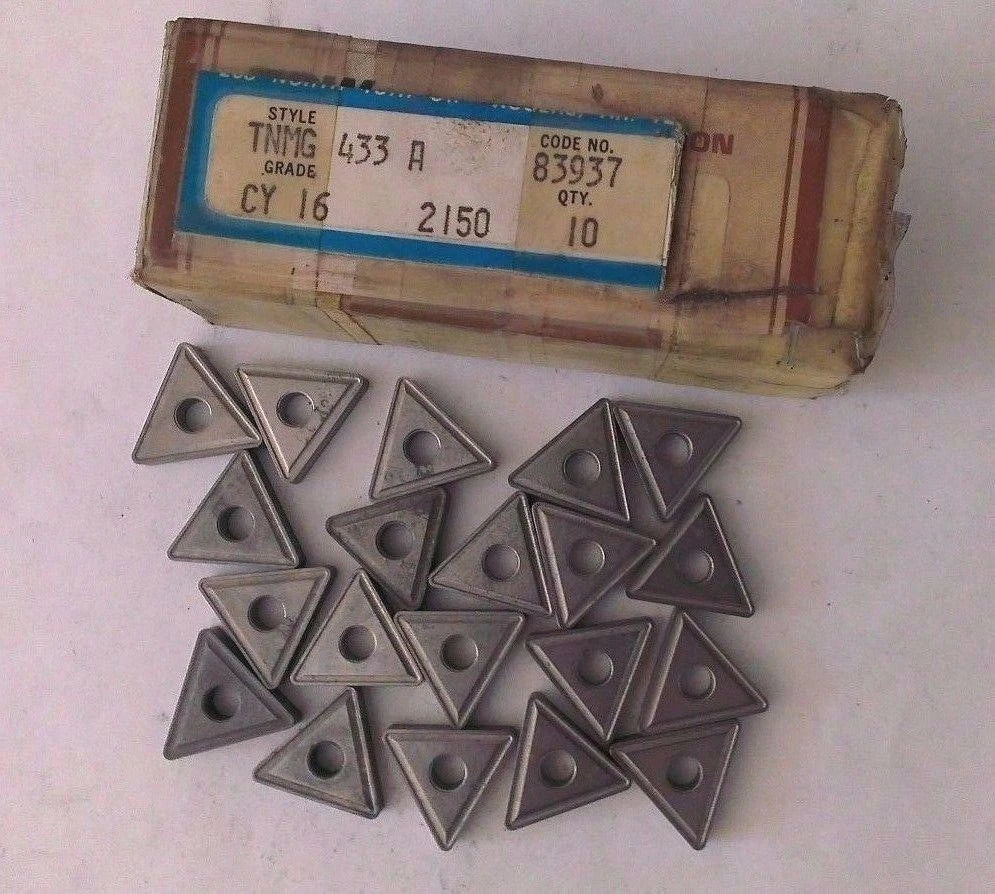 20 Pcs TNMG 433 A CY 16 2150 83937 Carbide Inserts Lathe Mill Milling Tools