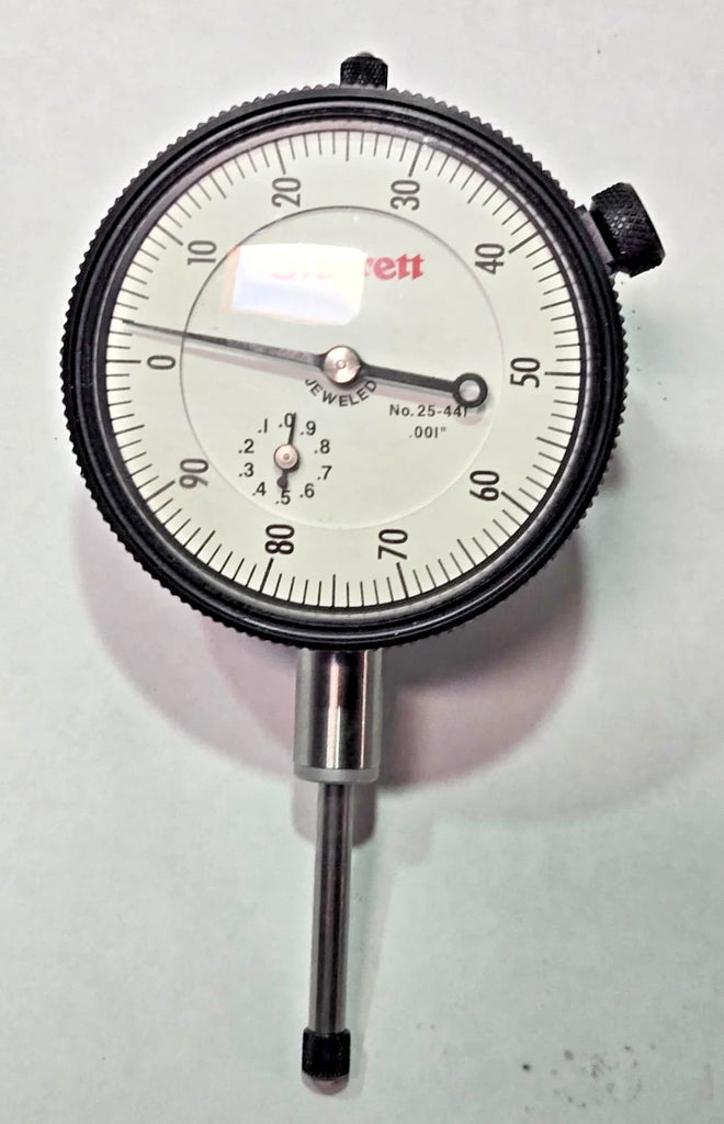 Starrett .001" 25-44I JEWELED Test Dial Indicator