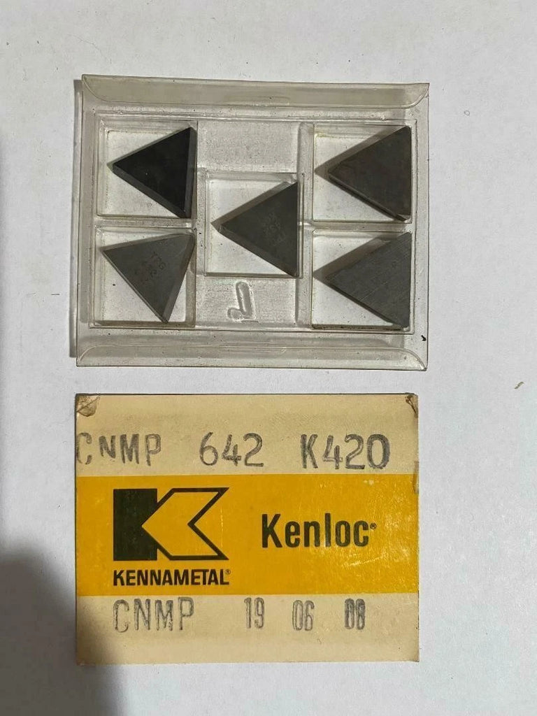 5 KENNAMETAL CNMP 642 K420 KENLOC 19 06 08 Carbide Inserts Lathe Turning Mill