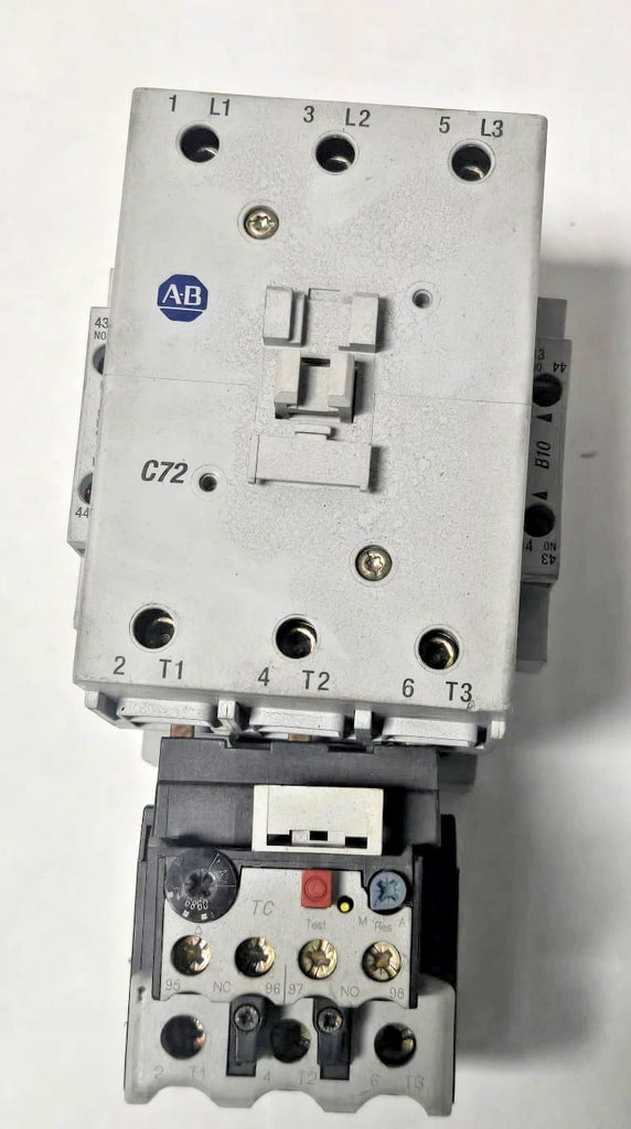 Allen Bradley Contactor 100-C72*00 Series B 193-TCC75 Overload Relay
