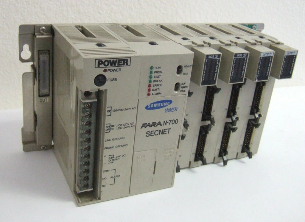 Samsung FARA N-700 Secnet PLC With Relay DC Input 32 output 32 CPU