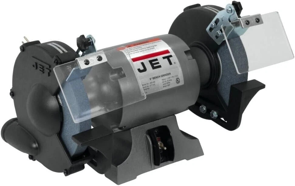 JET 8-Inch Bench Grinder, 3450 RPM, 1/2 HP, 1Ph 115V JBG-8A