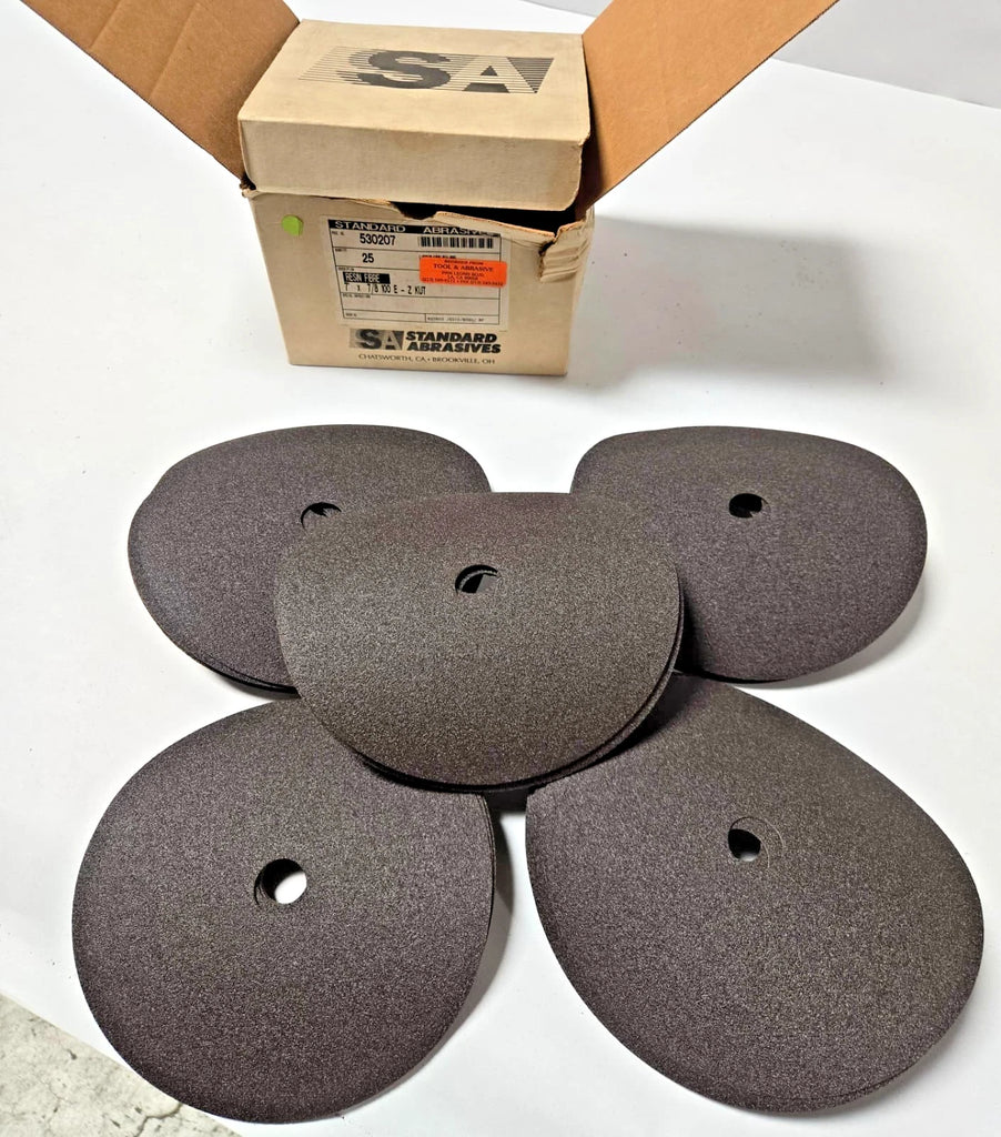 Standard Abrasives 7" Resin Fibre Quick Change Disc Scotch Hole 530207