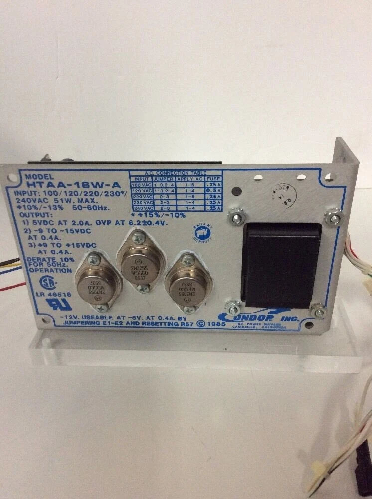 Condor HTAA-16w-A Power Supply