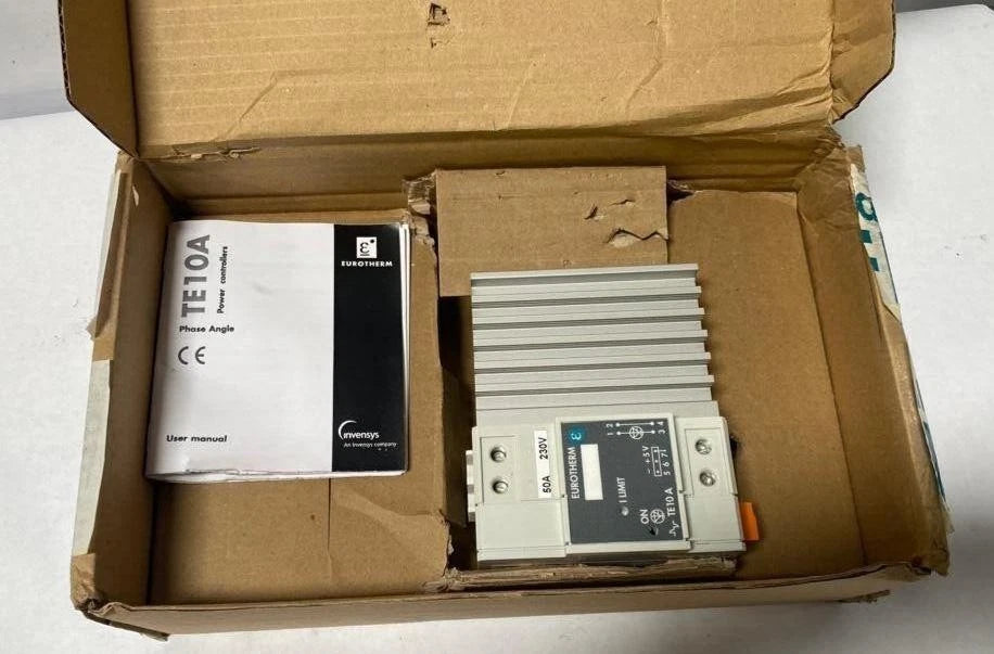 EUROTHERM TE10A 50A/230V/4mA20/PA/ENG/-/CL/NOFUSE/- 00 THYRISTOR POWER CONTROL