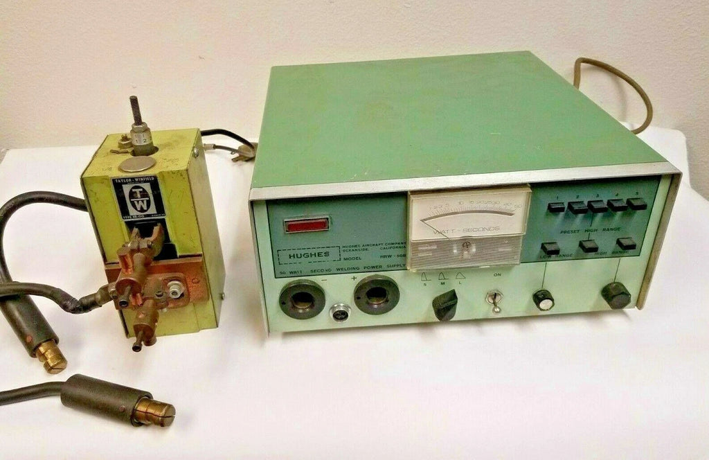 Hughes HRW 50B Welding Power Supply Taylor WINFIELD EB-00 Spot Welder
