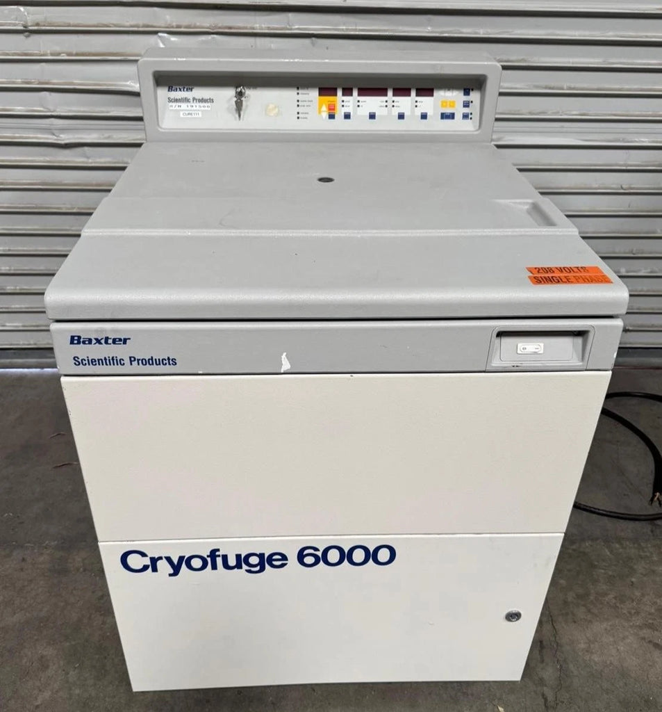 Baxter Cryofuge 6000 Laboratory Centrifuge Heraeus Scientific Refridgerated Lab